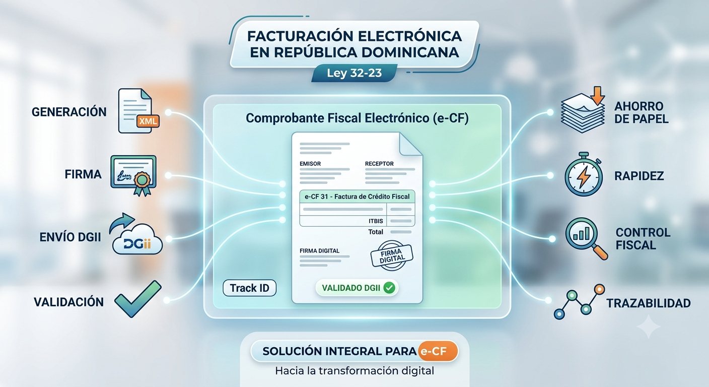 Facturación electrónica en República Dominicana: todo lo que necesitas saber sobre los e-CF